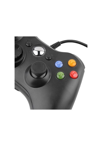 Xbox 360 Controller Pc Kablolu Oyun Kolu 2,20m Usb Kablolu Bilgisayar Oyun Kolu Gamepad Joystick Controller Bilgisayar Uyumlu