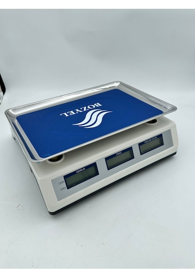 60 Kg Sayım-tartım Ve Fiyat Hesaplı Terazi-şarjlı Ve Pilli Tartı