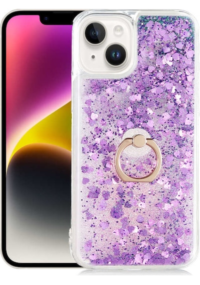 Apple Uyumlu iPhone 14 Milce Kılıf-mor Mor Mor