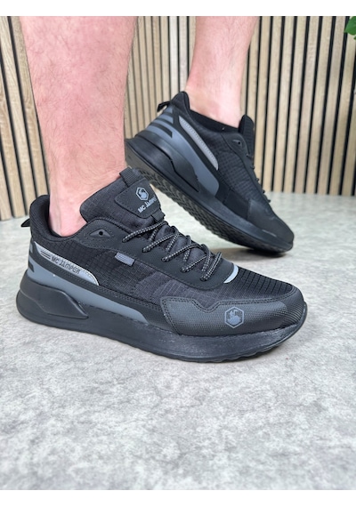 Günlük Erkek Sneaker Bağcıklı Kalın Tabanlı Rahat Hafif Spor Ayakkabı 2019 Füme - Siyah Günlük Erkek Sneaker Bağcıklı Kalın Tabanlı Rahat Hafif Spor Ayakkabı 2019 Füme - Siyah