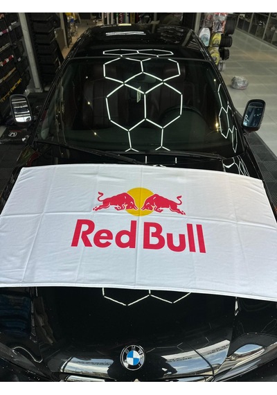 Redbull Büyük Havlu Beyaz