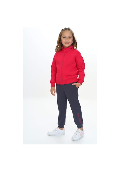 Toontoy Kids Toontoy Kız Çocuk Tnty Style Nakışlı Eşofman Takım Koyu Fuşya
