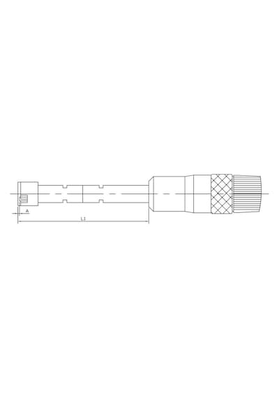 Fett As-208250 16-20 mm Asimeto Dijital 3 Nokta Temaslı İç Çap Mikrometresi