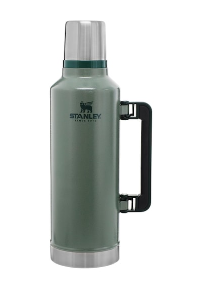Stanley Classic Legendary Vakumlu Çelik Termos, Yeşil Hammertone Çok Renkli