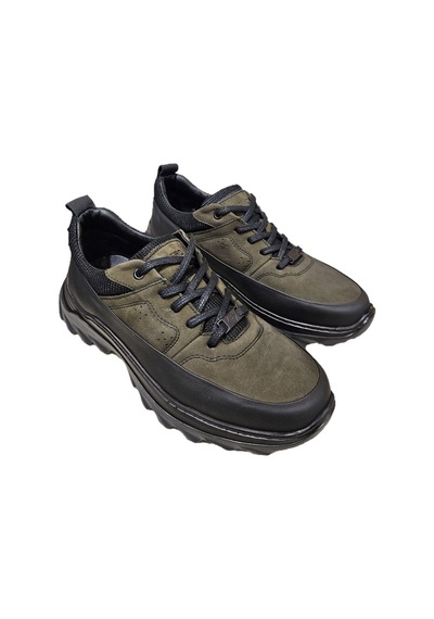 Komcero Bağcıklı Kat Deri Havuz Model Outdoor Taban Erkek Casual Ayakkabı K3256-25283 Siyah Haki Komcero Bağcıklı Kat Deri Havuz Model Outdoor Taban Erkek Casual Ayakkabı K3256-25283 Siyah Haki