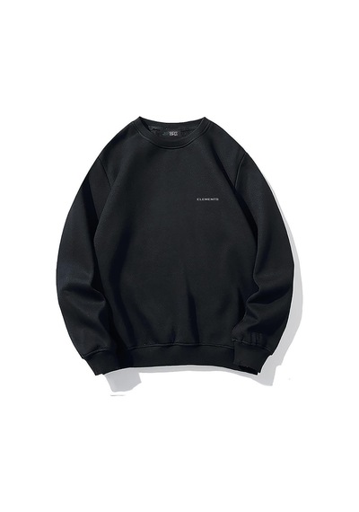 Brz Collection Unisex Oversize Ronin Masterless Samurai Sweatshirt Siyah