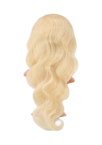 Gerçek Front Lace Daalı Platin Tül Peruk / 70/75cm - Mydr-758727 Renkli