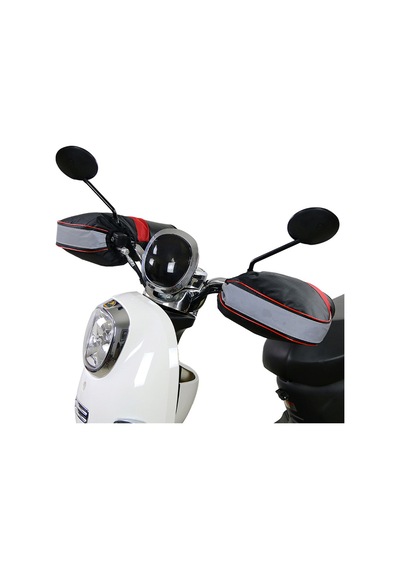 Dachuang Termal Bisiklet Eldivenleri Açık Motosiklet Scooterları İçin Kalın Yumuşak Sahte Tavşan Peluş Kenar