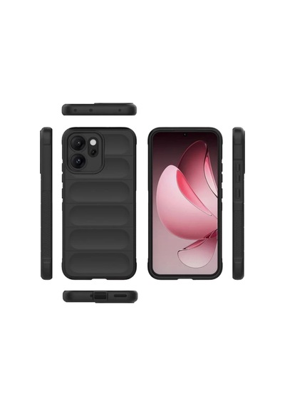 Newface Oppo Reno 14f Optimum Silikon - Siyah