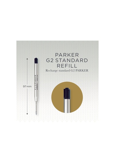 Parker Tükenmez Kalem Yedekleri Orta Nokta Siyah Quinkflow Mü Çok Renkli