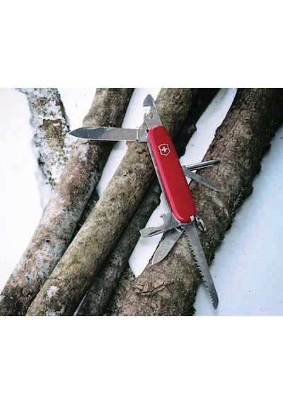 Victorinox Kamp Çakı 1.4613 Hiker 13 Fonksiyon Kırmızı İsviçre Kamp Çakısı Kırmızı