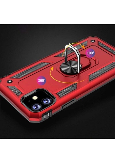 Teknomoda Apple Uyumlu iPhone 6 6S Vega Tank Zirh Yüzüklü Standli Kilif 391452378