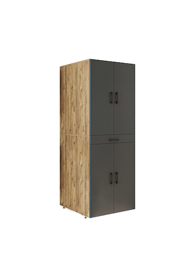 Banyo Dolabı Kapaklı Çamaşır Ve Kurutma Makine Dolap 70x185 Cm Atlantik Çam - Antrasit Banyo Dolabı Kapaklı Çamaşır Ve Kurutma Makine Dolap 70x185 Cm Atlantik Çam - Antrasit