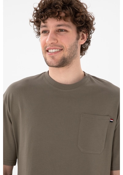 U.S. Polo Assn. Erkek Comfort Fit Bisiklet Yaka Vizon Tişört 50305990-VR052 U.S. Polo Assn. Erkek Comfort Fit Bisiklet Yaka Vizon Tişört 50305990-VR052