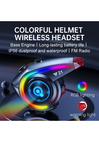 Çeşithane Y21 Akıllı Kask Kulaklık Hd Ses & Net Çağrı, Bluetooth Motosiklet Kask Kulaklığı, Suya D