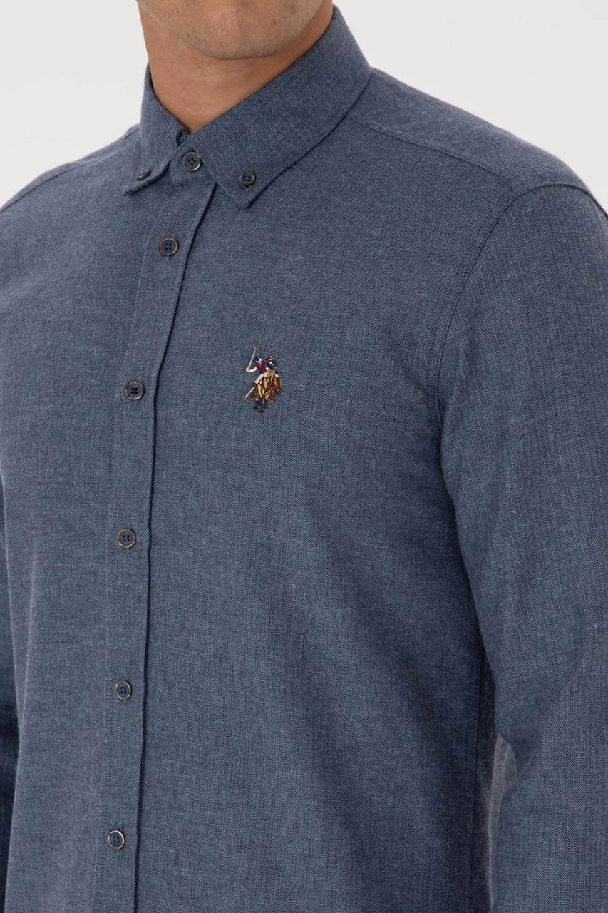 U.s. Polo Assn. Akıs025k İndigo Erkek Gömlek 2225603 İndigo U.s. Polo Assn. Akıs025k İndigo Erkek Gömlek 2225603 İndigo
