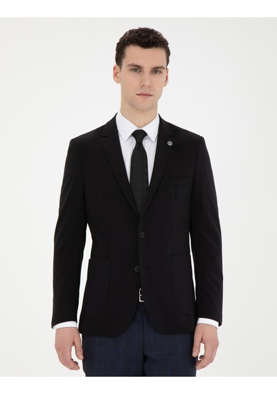 Pierre Cardin Erkek Siyah Ceket 50287775-vr046 Siyah