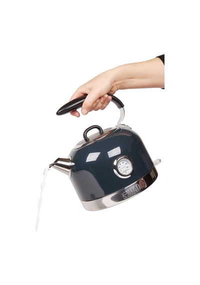 Haden Jersey 1.5 L Çelik Mavi Elektrikli Su Isıtıcı