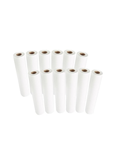 Laminasyonlu Baskısız Muayene Masa Örtüsü 12 Rulo 50 CM x 50 M