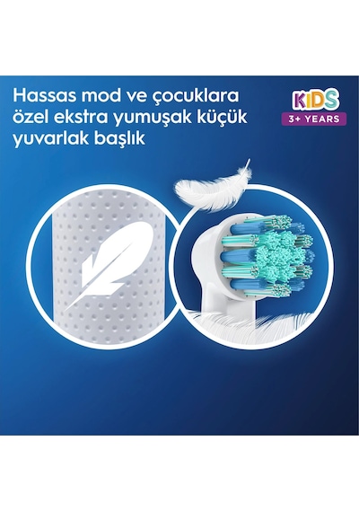 Oral-B D100 Vitality Lightyear Ekstra Yumuşak Şarj Edilebilir Çoc