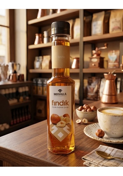 Fındık Kokteyl Şurup 250 Ml. 350 Gr.