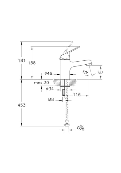 Artema Serenity A42912 Lavabo Bataryası Krom