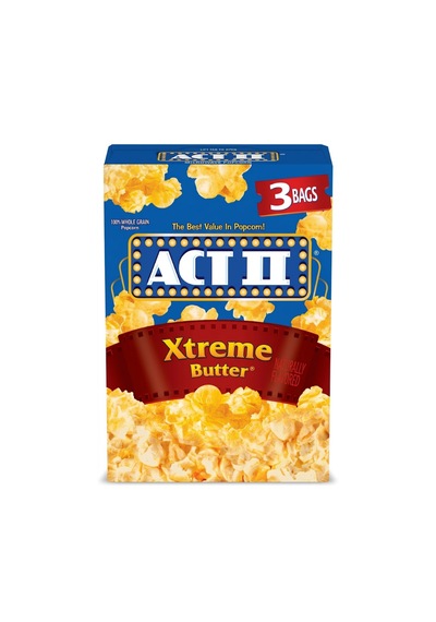 Act Iı Xtreme Butter Microwave Popcorn 234g
