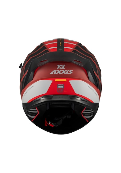 Axxis Panther SV C5 Full Face Güneş Vizörlü Ece 22.06R Motosiklet Kaskı Kırmızı Siyah
