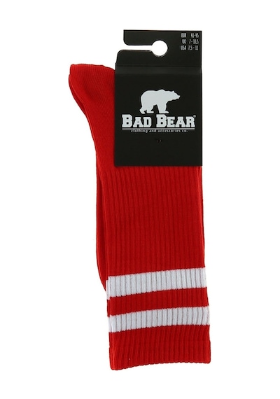 Bad Bear Erkek Çorap Bench Tall-21979 Kırmızı