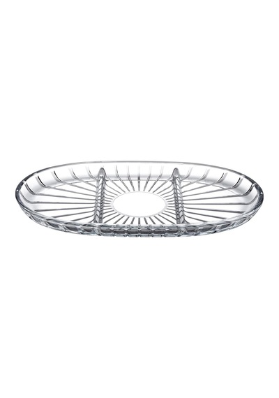 Ayrex Paşabahçe Elegant Bölmeli Oval Tabak 163x278 Mm 000-seffaf 1 Ofset Hediyelik Kutu 6 Paşabahce Diğer