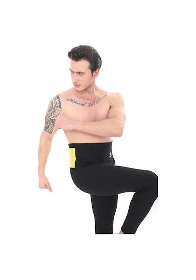 Sh Mağazacılık Unisex Termal Terleten  Sarı  Bel Korse Kemer Sarı