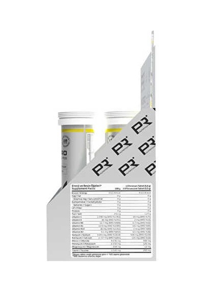 Pr Nutrition Hydro + Electrolytes 15 Efervesan Tablet 6'lı Kutu - Limon