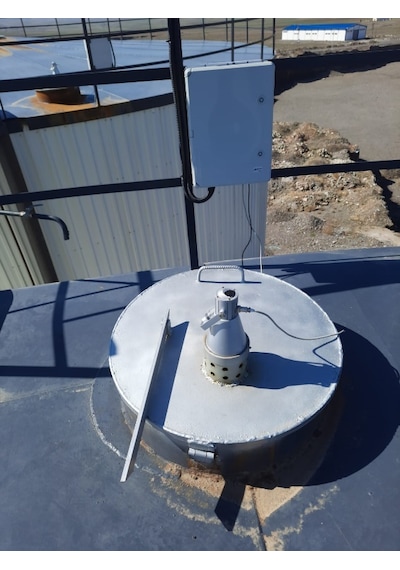 ULTrasonic Sensörlü Silo Seviye Takip Sistemi