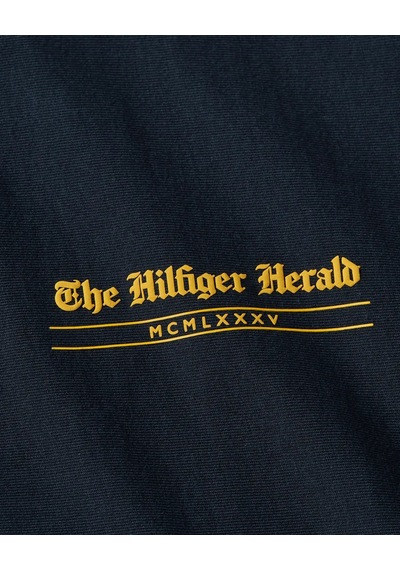Tommy Hilfiger Hılfıger Herald Back, Dw5 Siyah Erkek T-shirt & Polo