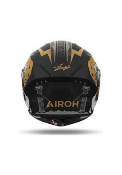 Airoh Connor Zeus Motosiklet Kaskı Matt Altın - Siyah