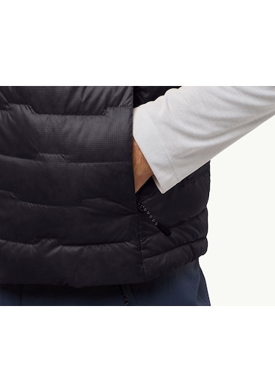 Jack Wolfskin Passamani Down Vest M Erkek Günlük Yelek A61840-635 Siyah A61840-635 Siyah