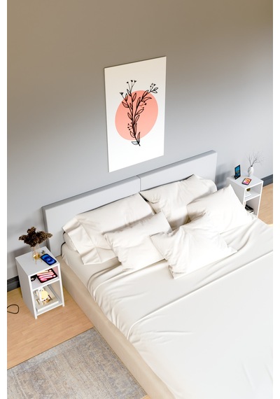 Core Modern Tasarım Komodin Ahşap