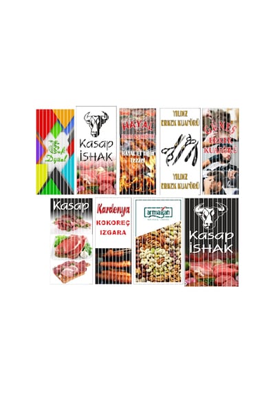 Mağaza Tipi Branda Kapı Sinekliği 100X200 Cm Mağaza Tipi Branda Kapı Sinekliği 100X200 Cm