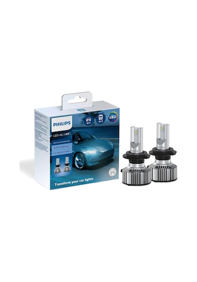 Philips H7 Led Xenon Şimşek Etkili Ultra Beyaz Renk 12V-24V 473391375