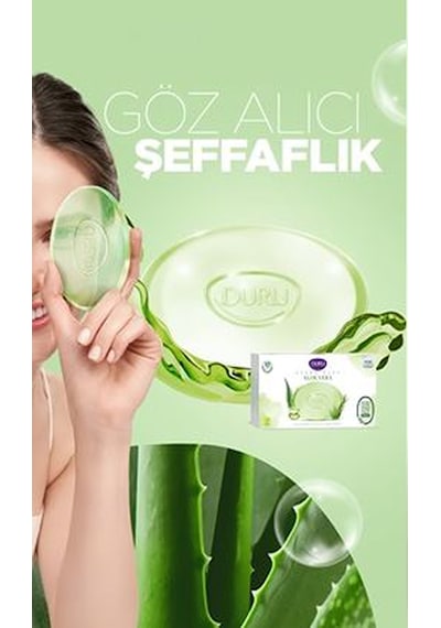 Hydro Pure Aloe Vera Şeffaf Bakım Sabunu 4 'lü Paket Aloe Vera
