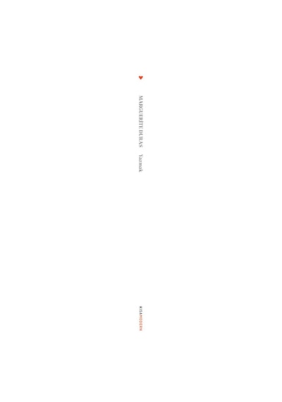 Yazmak - Marguerite Duras -  Can Yayınları
