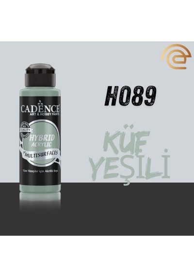 Cadence Hybrid Multisurface Akrilik Boya 120 Ml H089 Küf Yeşili H-089 Küf Yeşili