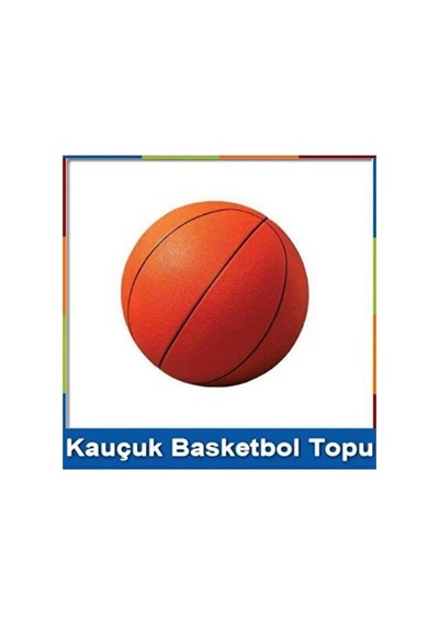 Kauçuk Basketbol Topu 7 Numara Profesyonel Boy İç Dış Mekan Basketbol Topu Çok Renkli - 855609562