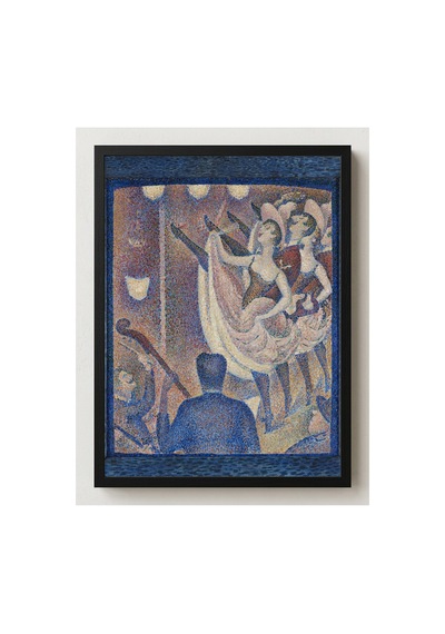 Modern Sanat Seurat Le Chahut Etüt Çerçevesiz Poster 21x30 Cm A4 Tablo Modern Sanat Ekspresyonizm