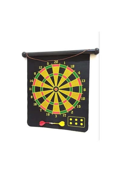 Manyetik Dart Oyunu Katlanabilir Güvenli Dart Seti 6 Ok Hediyeli Mh-hs7760-5629