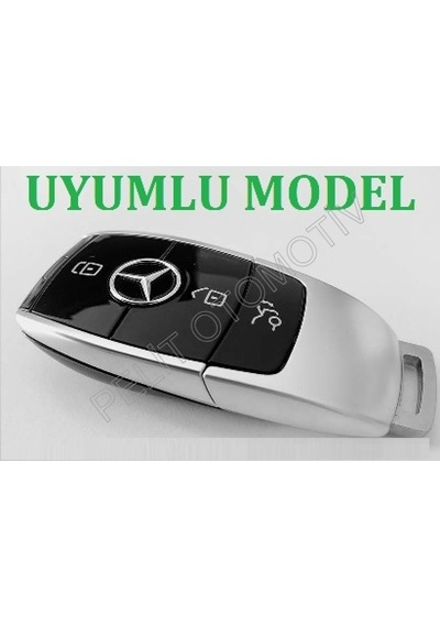 Mercedes E200 E300 Gls Gla Anahtar Kılıfı Süperlüx Yeşil