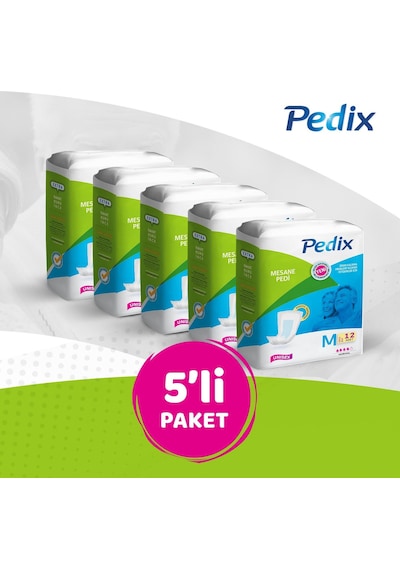 Pedix Mesane Pedi Unısex Büyük Boy Medıum (M) 60 Adet