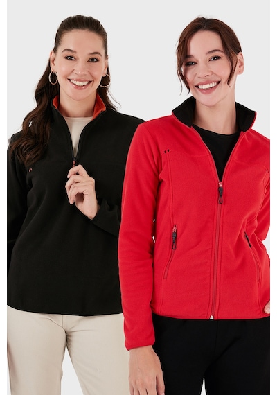 Lela Bayan Polar 590700200s2 Siyah-kırmızı Siyah-kırmızı