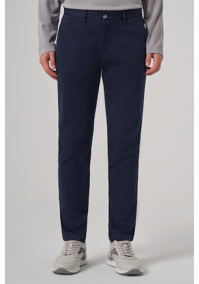 Morven Erkek Lacivert Pamuk Trend Slim Fit Chino Pantolon 26ks003003200 Lacivert