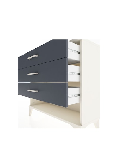 Arges Şifonyer 3 Çekmeceli 88x30x80 Aytaşı-antrasit Aytaşı